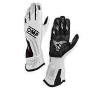 Ompracing Guanti Omp Kart Ks-X FIA 8877-2022 Bianco, Taglia L