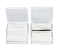 Omquot 80 strisce adesive per ciglia impermeabili, riutilizzabili, per una tenuta di lunga durata, non sono necessarie per un uso confortevole, in gomma sintetica (nero)