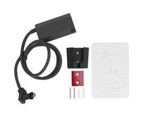 Omquot Adattatore di Rete Ethernet Ad Alta velocità per Soluzione V2 Compatta da 1200 Mbps per Uso Domestico e con Cavo da 3,3 Piedi e Supporto a Parete