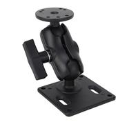 Omquot Adattatore in Alluminio Resistente con Doppio Supporto a Sfera per Tablet e Ecoscandagli in Camion e Barche Sfera da 1,5 Pollici