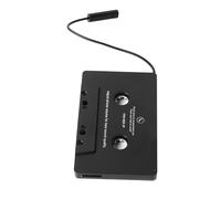 Omquot Adattatore per Cassette Bluetooth per Auto Ricevitore Compatto Wireless per Streaming Audio per Auto Portata 10 M ABS 1 unità