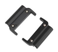 Omquot Adattatore per cinturino in metallo Spina Quick Fit Premium per una facile sostituzione Elegante Accessorio 1 paio, Nero, 26-22 mm
