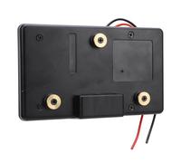 Omquot Adattatore Portatile Compatto con Piastra di Montaggio Dorata per Batteria per Fotocamera per Alimentatore a Batteria Bauer per Kit DSLR e Cinema