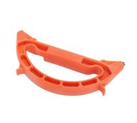 Omquot Affilacoltelli Maniglia Ergonomica Comoda per Attrezzi da Giardino, Efficiente Ascia in Carburo di Tungsteno e Affilatrice 16,3 Cm