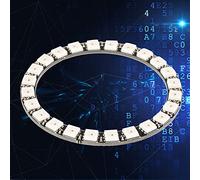 Omquot Anello rotondo ultra luminoso con 24 LED per effetti di luce indirizzabili nelle installazioni artistiche