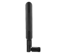 Omquot Antenna WiFi wireless a doppia banda 8 DBi ad alto guadagno per router, ideale per RT-AC68U AC15 AC3200, antenna omnidirezionale di interfaccia SMA per scheda di rete wireless (nero)