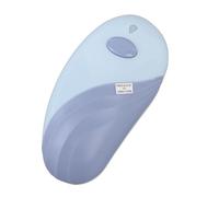Omquot Apriscatole Elettrico per Anziani Utensile Cucina Automatico Alimentato a Batteria con una Chiave per un Facile Utilizzo (Blu)