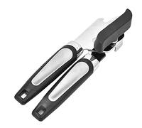 Omquot Apriscatole multifunzionale in acciaio inossidabile con manico ergonomico in ABS per un facile utilizzo, per riporre armadi da cucina, 7,68 x 2,17 x 1,77 pollici (modello A)
