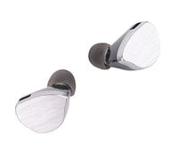 Omquot Auricolari Cablati HiFi Suono Potente Driver a Doppia Camera per Un'esperienza di Gioco Migliorata Lega di Alluminio 2 unità (BQ10 3,5 mm senza microfono)