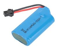 Omquot Batteria per auto RC da 500 mAh per camion FY004 6WD, design di precisione per la massima conversione di energia, batteria da 500 mAh 7,4 V per oltre 15 anni (blu)