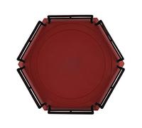 Omquot Battle Top Bord Durevole e Sicuro per Trottola Scoppiata, Giocattolo da Gioco per Regali per Bambini, Stadio di Plastica (215g/7,6 once)