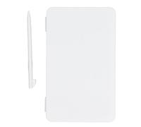 Omquot Calcolatrice scientifica pieghevole, lavagna per scrivere a mano, display a 12 cifre, per studenti, materiale ABS durevole (bianco)