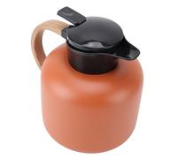 Omquot Caraffa termica per caffè caraffe da caffè isolate a doppia parete sotto vuoto per conservare il sapore e la freschezza, per la casa/l'ufficio in acciaio inossidabile 2L arancione