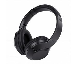 Omquot Casco Supra-auricolare con driver da 40 mm con suono stereo chiaro per chitarristi e mixer audio nero