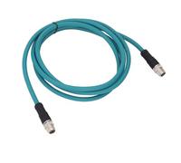 Omquot Cavo Ethernet M12 Industriale 8 Pin X Codificato Maschio-maschio Impermeabile 10 GBPS per Router e PLC TPU PVC 1 unità