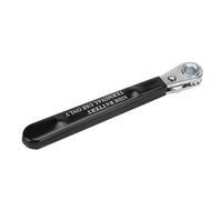 Omquot Chiave a cricchetto a batteria a 6 punti con connettore laterale per la riparazione dell'auto, manico isolato da 12,7 cm, antiscivolo, interruttore semplice per un'efficienza di lavoro