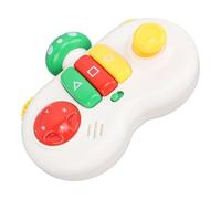 Omquot Controller di Gioco per Bambini Giocattolo Educativo con Musica per Neonati e Bambini Piccoli Scheda Sensoriale con Funghi ABS Colorati 1 unità (Verde)