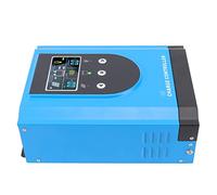 Omquot Controller per pannello solare, regolatore universale per batteria al litio CC 12 V, 24 V, 36 V, 48 V, regolatore di carica solare ad alto tasso di conversione per lanterna, caricatore ABS blu
