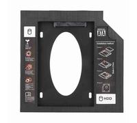 Omquot Convertitore HDD da 9,5 Mm Comodo Vassoio per Disco Rigido per Slot per unità CD DVD ROM del Laptop