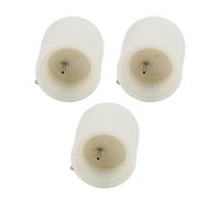 Omquot Coperchio della Bottiglia D'acqua Dentale Coperchio Professionale Addensato 3 Pezzi per Bottiglia a Turbina per Poltrona Odontoiatrica 600ML 1000ML