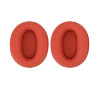 Omquot Cuscinetti auricolari di ricambio con riduzione del rumore per cuffie W820NB, materiale morbido e confortevole, installazione facile per ascoltare tutto il giorno (rosso)