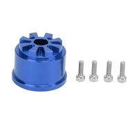 Omquot Custodia per Differenziale in Alluminio, Design Leggero e Preciso per Auto RC Summit 1/10, Lega di Alluminio, 1 unità (Blu)