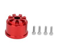 Omquot Custodia per Differenziale in Alluminio, Design Leggero e Preciso per Auto RC Summit 1/10, Lega di Alluminio, 1 unità (Rosso)