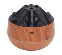 Omquot Diffusore di Umidificatore Silenzioso con Simulazione del Fuoco Che Crea Un'atmosfera Rilassante per L'home Office 300 Ml (Stile 2)