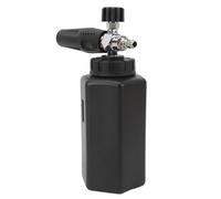 Omquot Dispenser di Sapone Regolabile con Cannone in Schiuma per Idropulitrice per Lavaggio e Pulizia Dell'auto, 1000 Ml con Ugello Extra da 1,1 Mm
