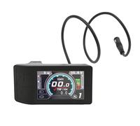 Omquot Display LCD per bicicletta elettrica, display chiaro, misuratore, pannello di controllo per BBS01, adatto per conducenti con protocollo UART, ABS 24 V, 36 V, 48