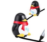 Omquot Divertente Pinguino Che Segue la Giocattolo per Bambini, Robot Educativo Interattivo, 7 * 6,5 * 8,5 Cm, Plastica (Nera)