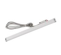 Omquot Encoder di scala lineare di precisione ad alta precisione, sensore a griglia da 5 μm per tornio, DC 5 V, con cavo, tubo in metallo in acciaio inox, striscia antipolvere gialla, 19 versioni per