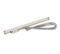 Omquot Encoder di scala lineare di precisione ad alta precisione, sensore a griglia da 5 μm per tornio, DC 5 V, con cavo, tubo in metallo in acciaio inox, striscia antipolvere gialla, 19 versioni per