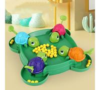 Omquot Giocattolo da Gioco da Tavolo Affamato, Giocattolo di Gioco Intenso di Cartoni Animati di Interazione in Plastica per Bambini per la Casa (72 piselli)