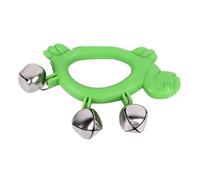 Omquot Giocattolo Musicale Scuotitore Campana Jingle di Mano per Giocare Divertente, per La Plastica di Rappresentazione del Partito (W210 Verde)