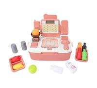 Omquot Gioco registratore di cassa con effetti sonori e luminosi per 3-6 anni, set di tavolo per contare e calcolare