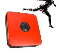 Omquot Guantone da boxe, resistente guantone da allenamento per esercizi di pugilato, leggero, per boxe, taekwondo, karate, 29,2 cm, in poliuretano, bianco + nero