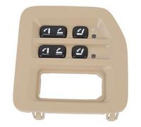 Omquot Interruttore del Sedile Pieghevole per LX 570 di Terza Generazione, Resistente All'usura e Durevole, Controllo del Sedile Posteriore Senza Sforzo, 1 unità (Beige)