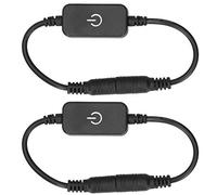 Omquot Interruttore On/off di Controllo Sensibile Al Tocco del Dimmer LED per Strisce Luminose DC 5V-24V 2 Pezzi per la Decorazione Domestica