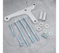Omquot Kit di supporto per alternatore per camion, accessori CNC durevoli per LSX LS1 LS2 LS3, facile installazione per gli appassionati di auto