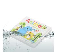 Omquot Libro da Bagno Educativo Impermeabile Bambino Giocattolo per L'apprendimento Precoce Alimentazione Subacqueo Modelli Animali Materiale Plastica Sicuro 5.51 X 5 X 1.18 Pollici per