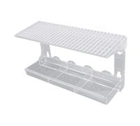 Omquot Mangiatoia per Uccelli da Finestra in Plastica Trasparente con Forti Ventose per un Facile Birdwatching in Giardino Dimensioni 28x10x14,5 Cm