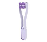 Omquot Massaggiatore a Rulli per il Viso a V con Forza Regolabile per Modellare e Rassodare il Viso, Adatto per Uso Domestico - Viola