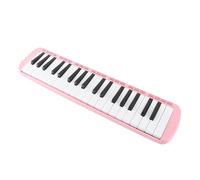 Omquot Melodica ABS 37 Tasti Strumento Musicale a Portatile per Principiante Formazione Professionale (Rosa)