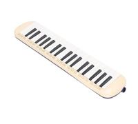 Omquot Melodica portatile 37 tasti per bambini, strumento musicale, tastiera per pianoforte pneumatica facile da afferrare per principianti, materiale ABS, multifunzionale, ideale per imparare la