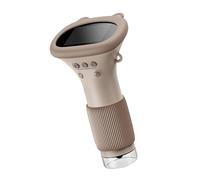 Omquot Microscopio digitale da 2 pollici, schermo microscopio tascabile ad alta risoluzione con porta USB per lezioni scientifiche