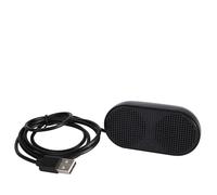 Omquot Mini USB Altoparlante per Computer con Doppio Clacson Sound Box per Un'esperienza Coinvolgente, Altoparlante Portatile per Film, Musica e Giochi, Materiale di Alta qualità e Design a Doppio