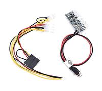 Omquot Modulo di alimentazione ad alta efficienza DC-ATX-160W per MiniITX - Condensatori solidi industriali - per mini computer, macchina POS - 5,5 X 1,3 X 3, Cm