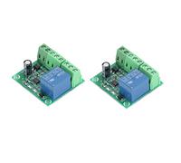 Omquot Modulo Sensore Regolatore di Livello del Liquido Circuito di Controllo Efficiente della Pompa Dell'acqua per Drenaggio Automatico, Materiale PCB per Serbatoi di Stagno, Scantinati, 2 Pezzi