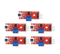 Omquot Modulo tattile del corpo umano con sensibilità regolabile, prestazioni professionali per sistema di allarme di sicurezza, circuito stampato + ottone 5 V, 5 pezzi